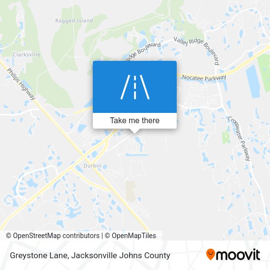 Mapa de Greystone Lane
