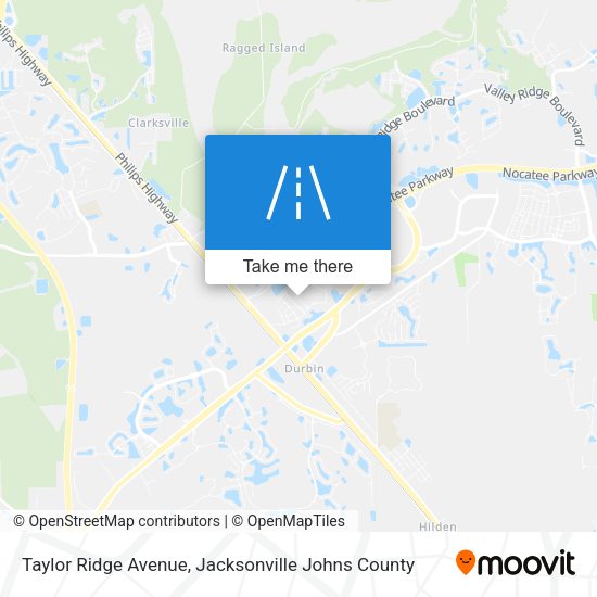 Taylor Ridge Avenue map