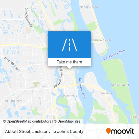 Abbott Street map