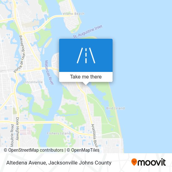 Mapa de Altedena Avenue