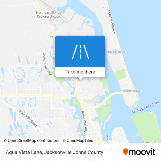 Mapa de Aqua Vista Lane