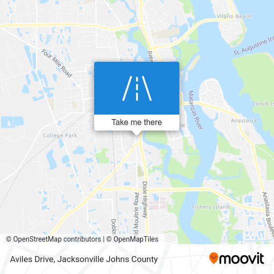 Aviles Drive map