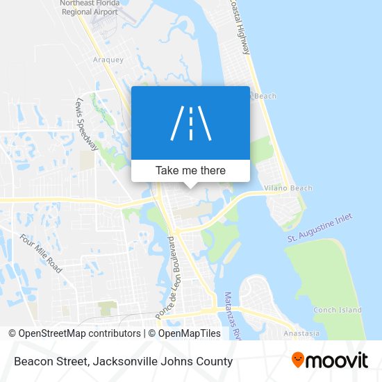 Beacon Street map