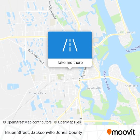 Bruen Street map