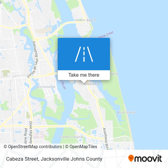 Cabeza Street map