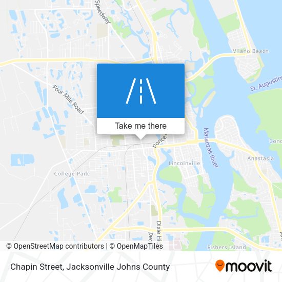 Chapin Street map