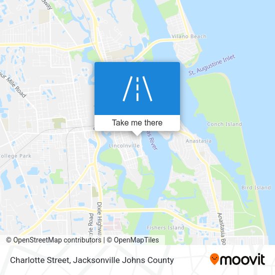Mapa de Charlotte Street