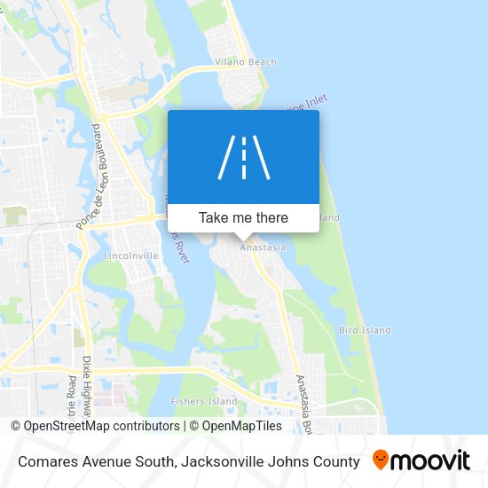 Mapa de Comares Avenue South