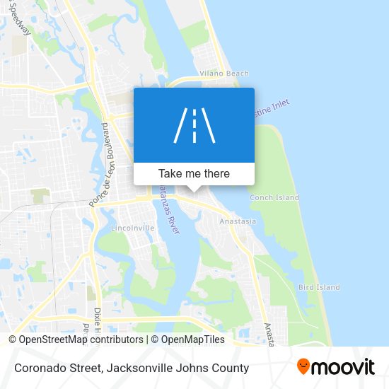 Coronado Street map