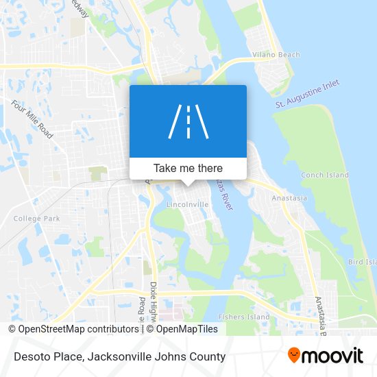 Desoto Place map