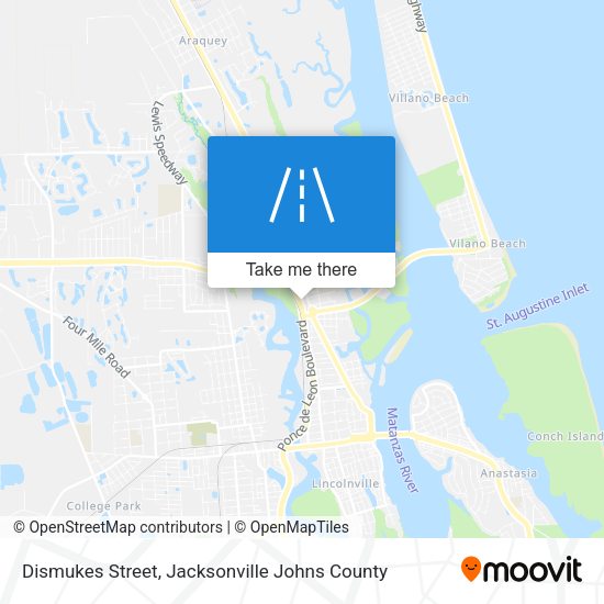 Mapa de Dismukes Street