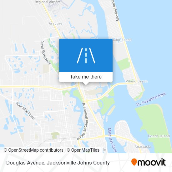 Douglas Avenue map