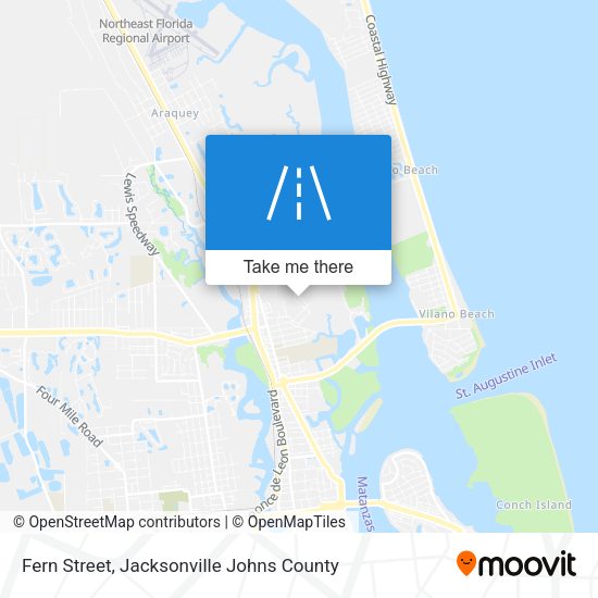 Fern Street map