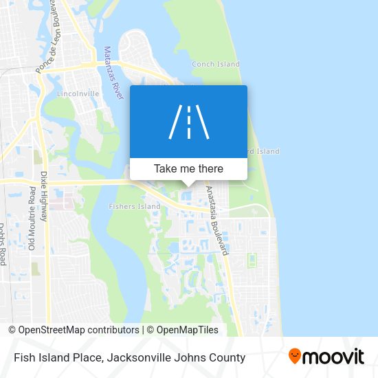 Mapa de Fish Island Place