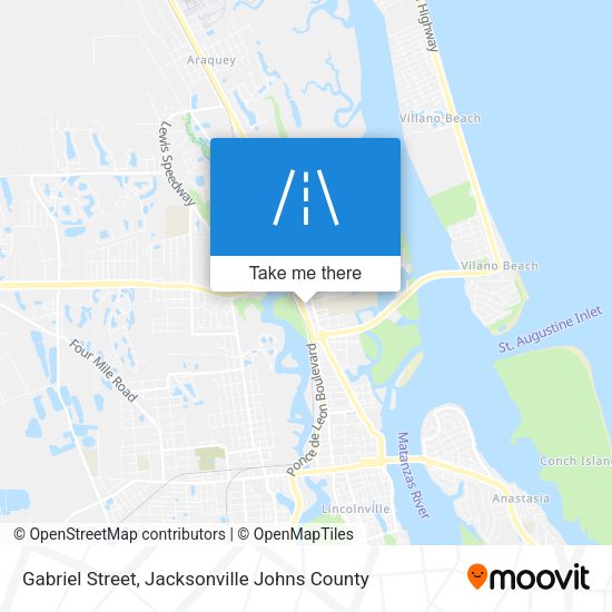 Gabriel Street map