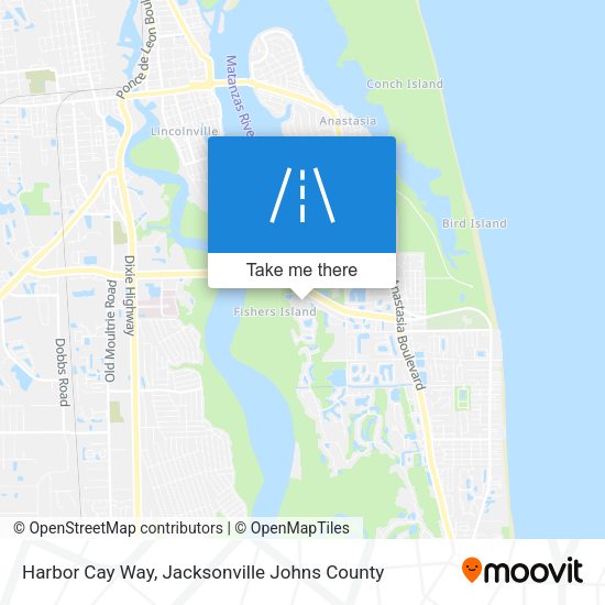 Mapa de Harbor Cay Way
