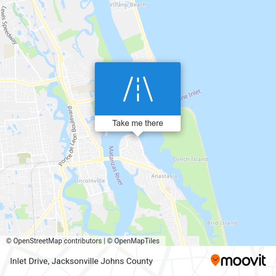 Inlet Drive map