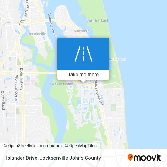 Islander Drive map