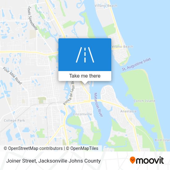 Joiner Street map