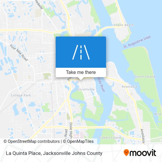 Mapa de La Quinta Place