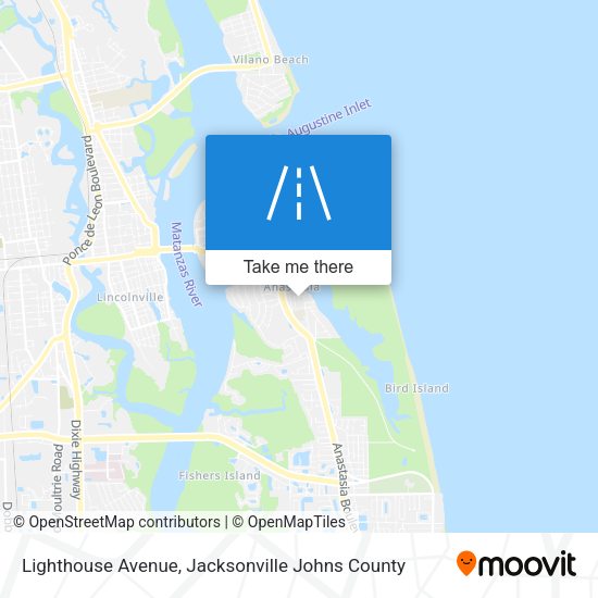 Lighthouse Avenue map