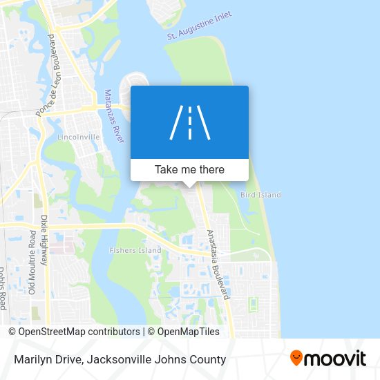 Marilyn Drive map