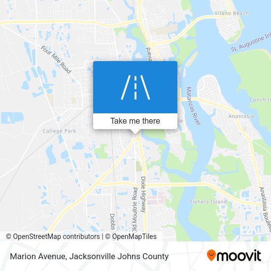Mapa de Marion Avenue