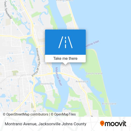 Montrano Avenue map