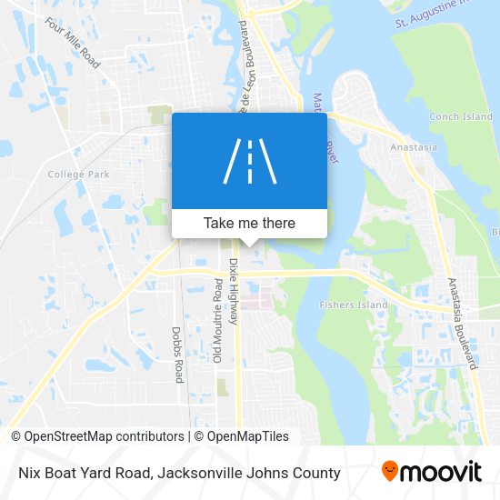 Mapa de Nix Boat Yard Road