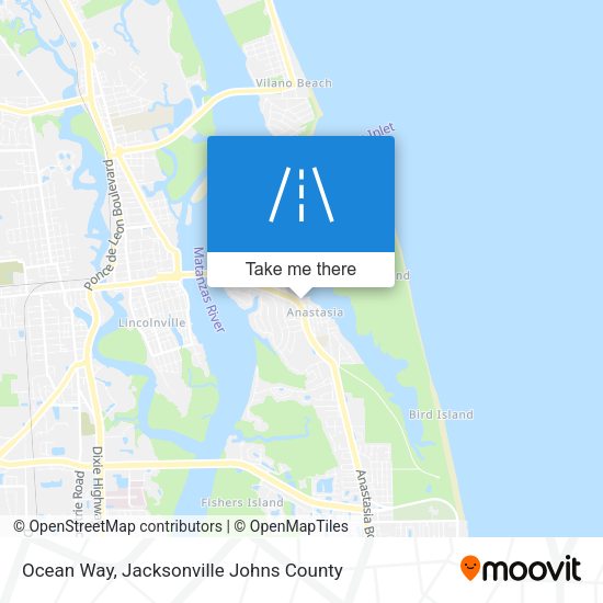 Ocean Way map