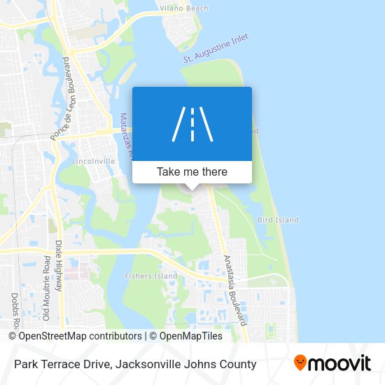 Park Terrace Drive map