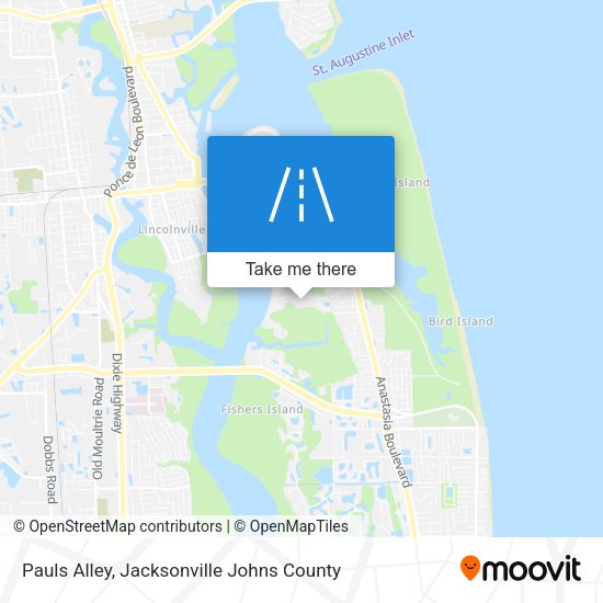 Pauls Alley map