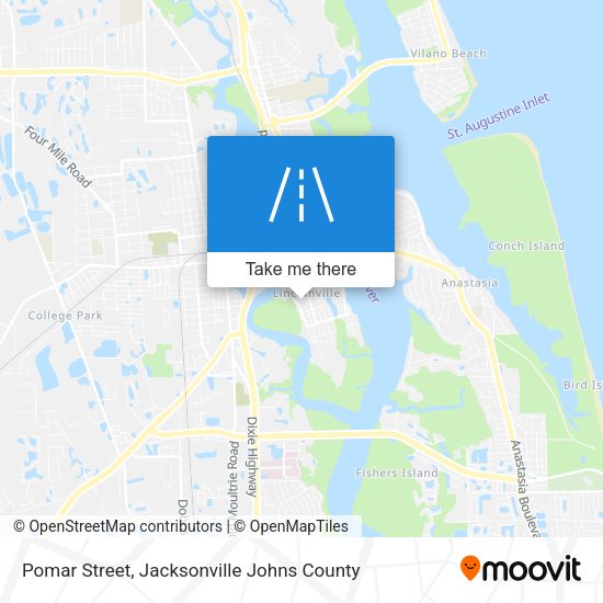 Pomar Street map