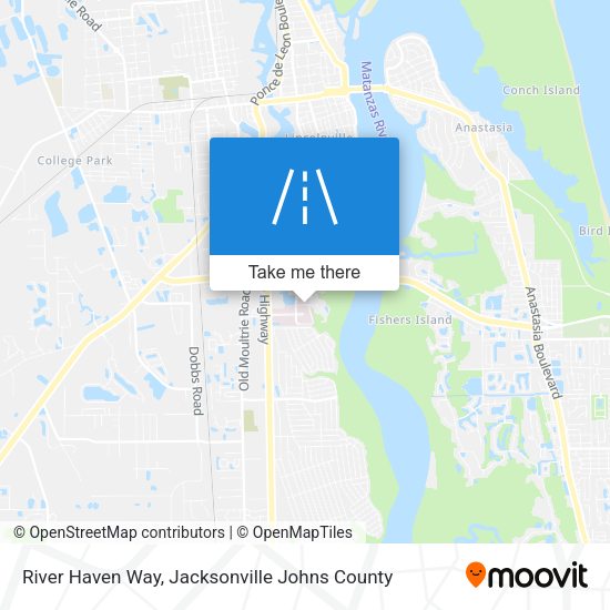 River Haven Way map