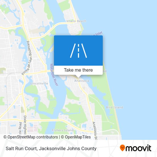 Mapa de Salt Run Court