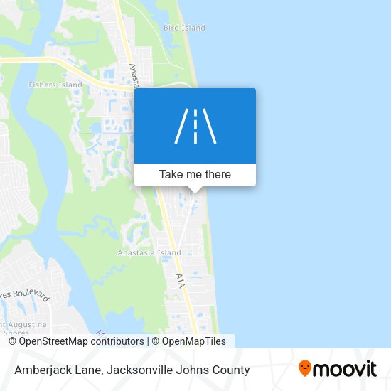 Mapa de Amberjack Lane