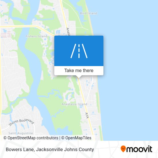 Bowers Lane map
