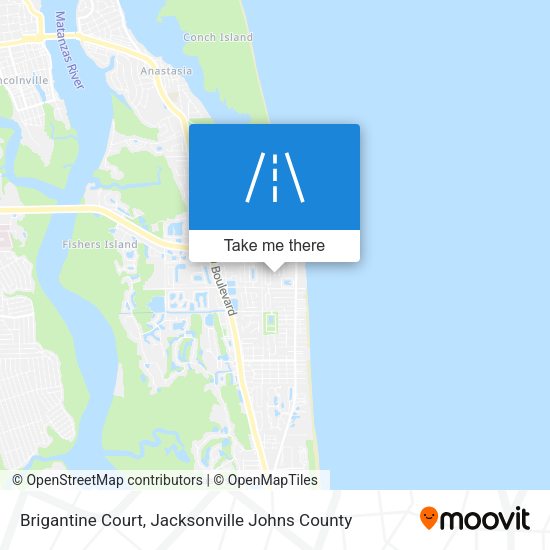 Brigantine Court map