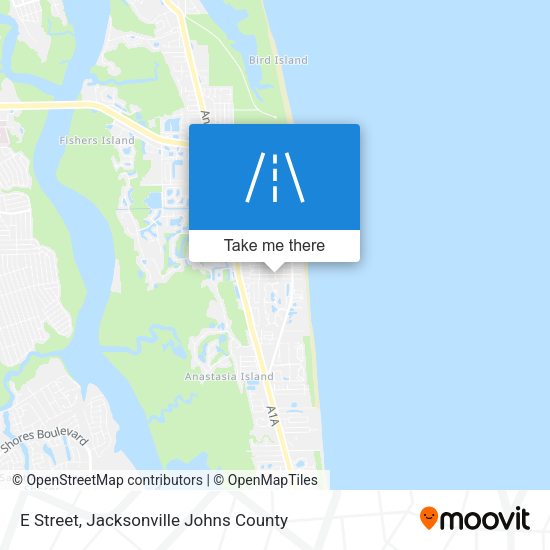 E Street map