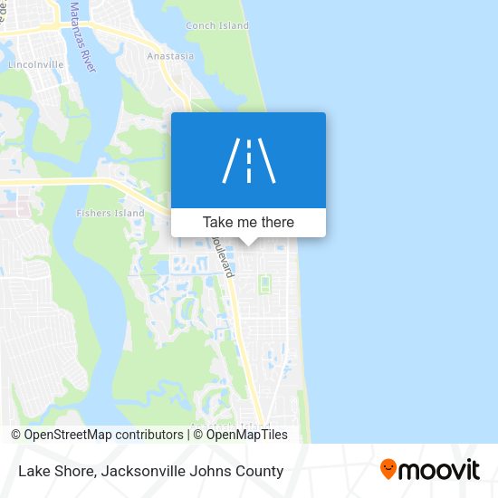 Lake Shore map