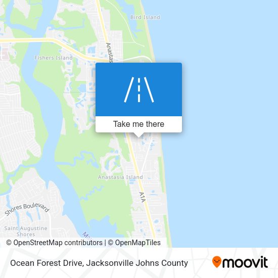 Ocean Forest Drive map