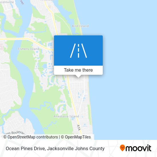Ocean Pines Drive map