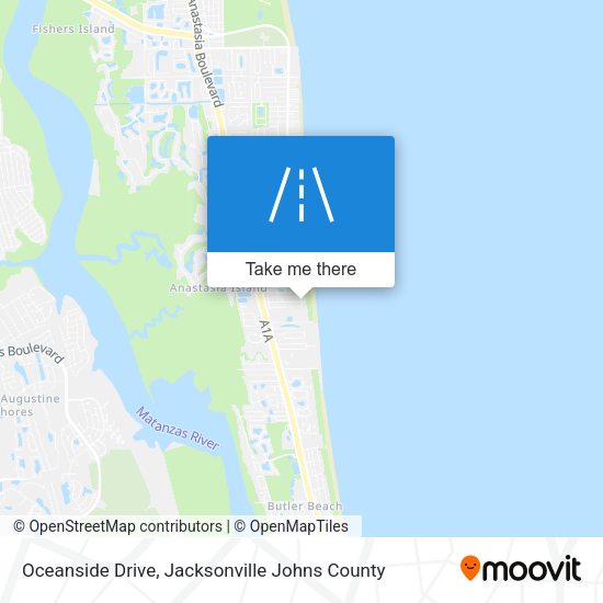Mapa de Oceanside Drive