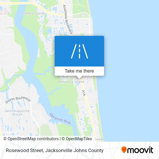 Mapa de Rosewood Street