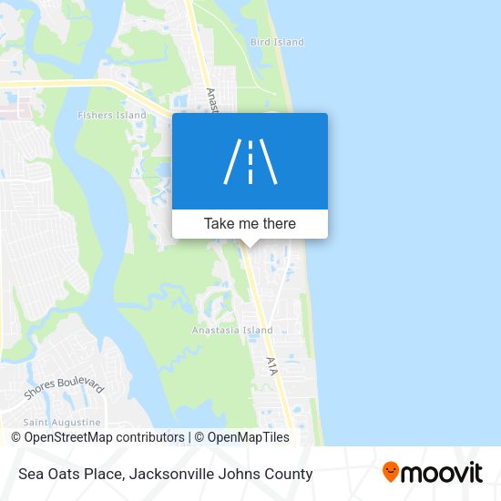 Sea Oats Place map