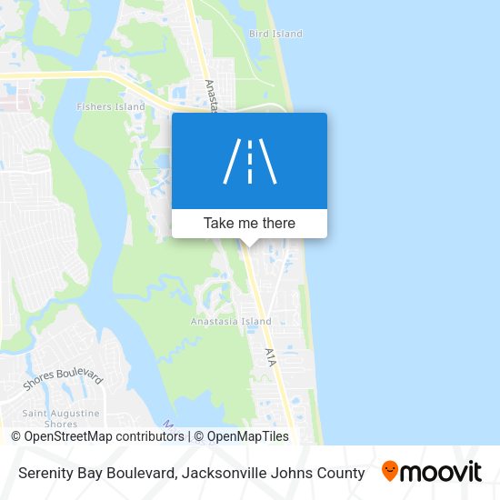Mapa de Serenity Bay Boulevard