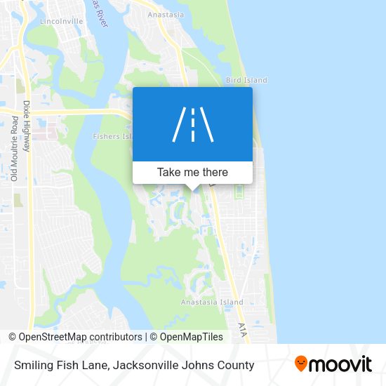 Smiling Fish Lane map