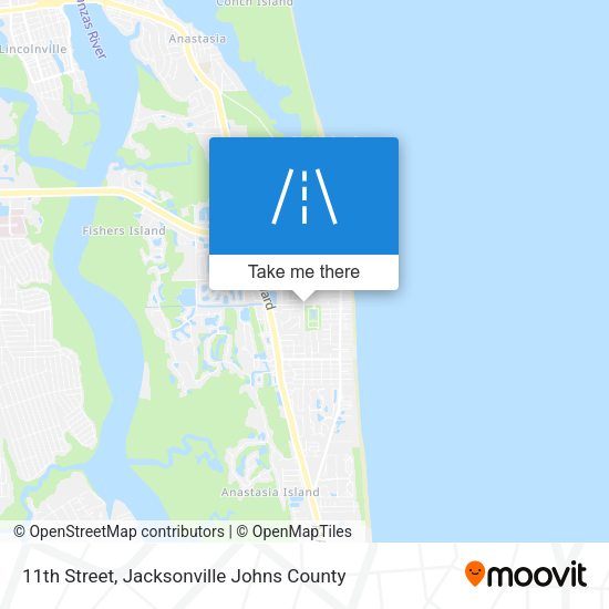 11th Street map