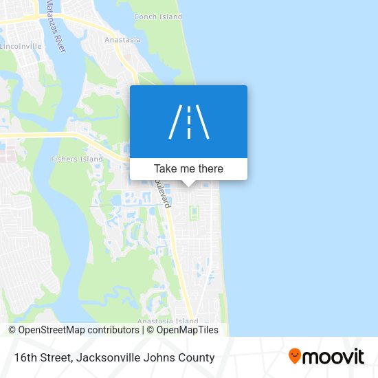 16th Street map