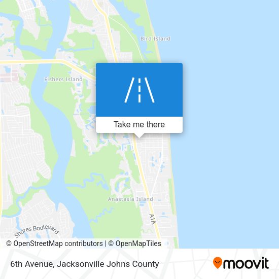 6th Avenue map